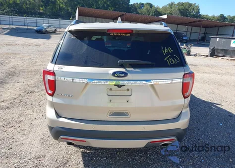 2017 Ford Explorer Limited from USA, damaged, VIN 1FM5K7F89HGC23660
